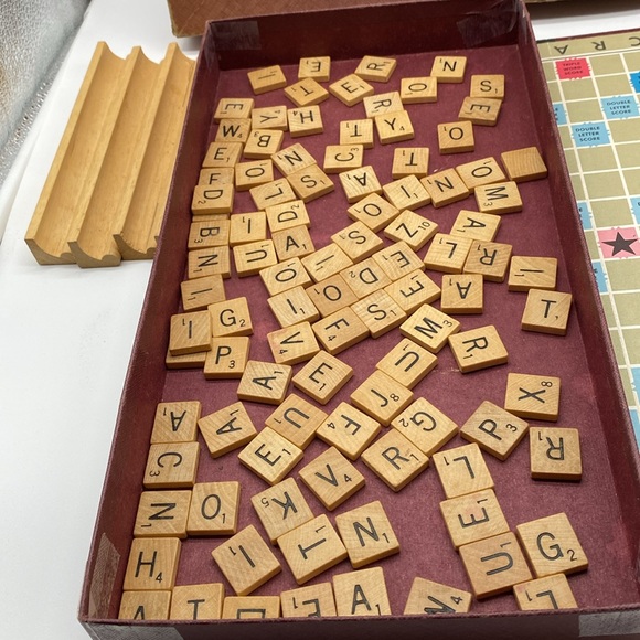 Vintage Scrabble Board Game Selchow & Righter Co. 1948 - Picture 6 of 15